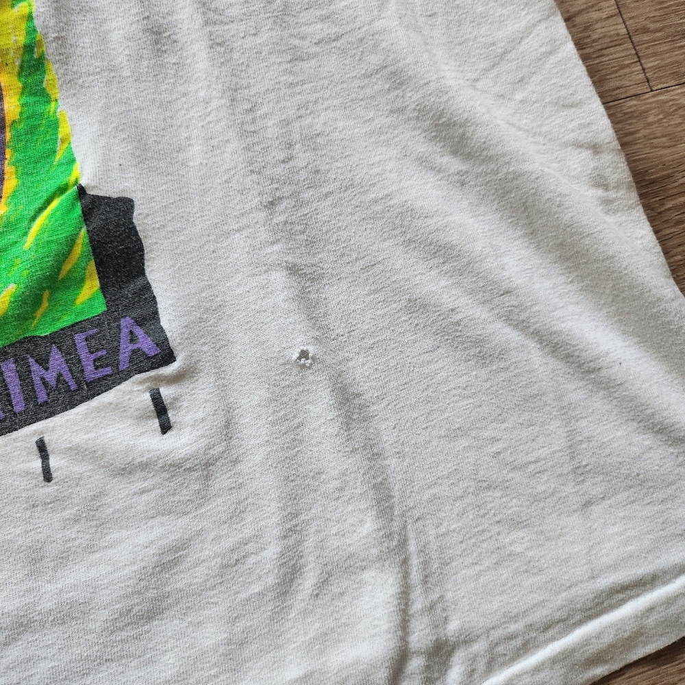 90s Hawaii Heat Wave Surfing Single Stitch Tshirt - Picture 5 of 7